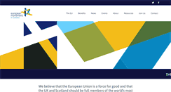Desktop Screenshot of euromovescotland.org.uk